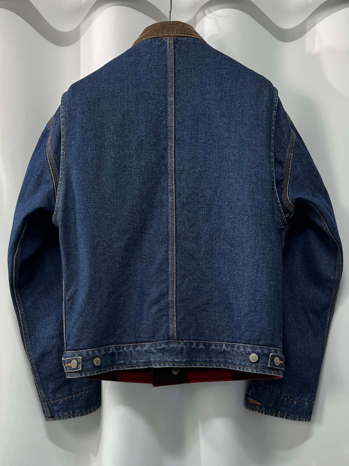 90's 폴로 랄프로렌 버팔로 리버서블 덩가리 데님 트러커 자켓 상품이미지4