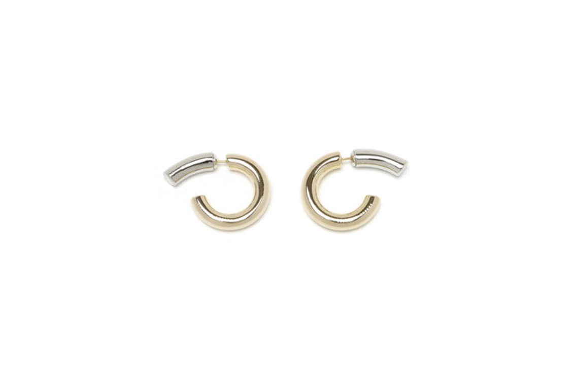 포트레이트 리포트 "Pe99y" Earring Gold & Silver 상품이미지1