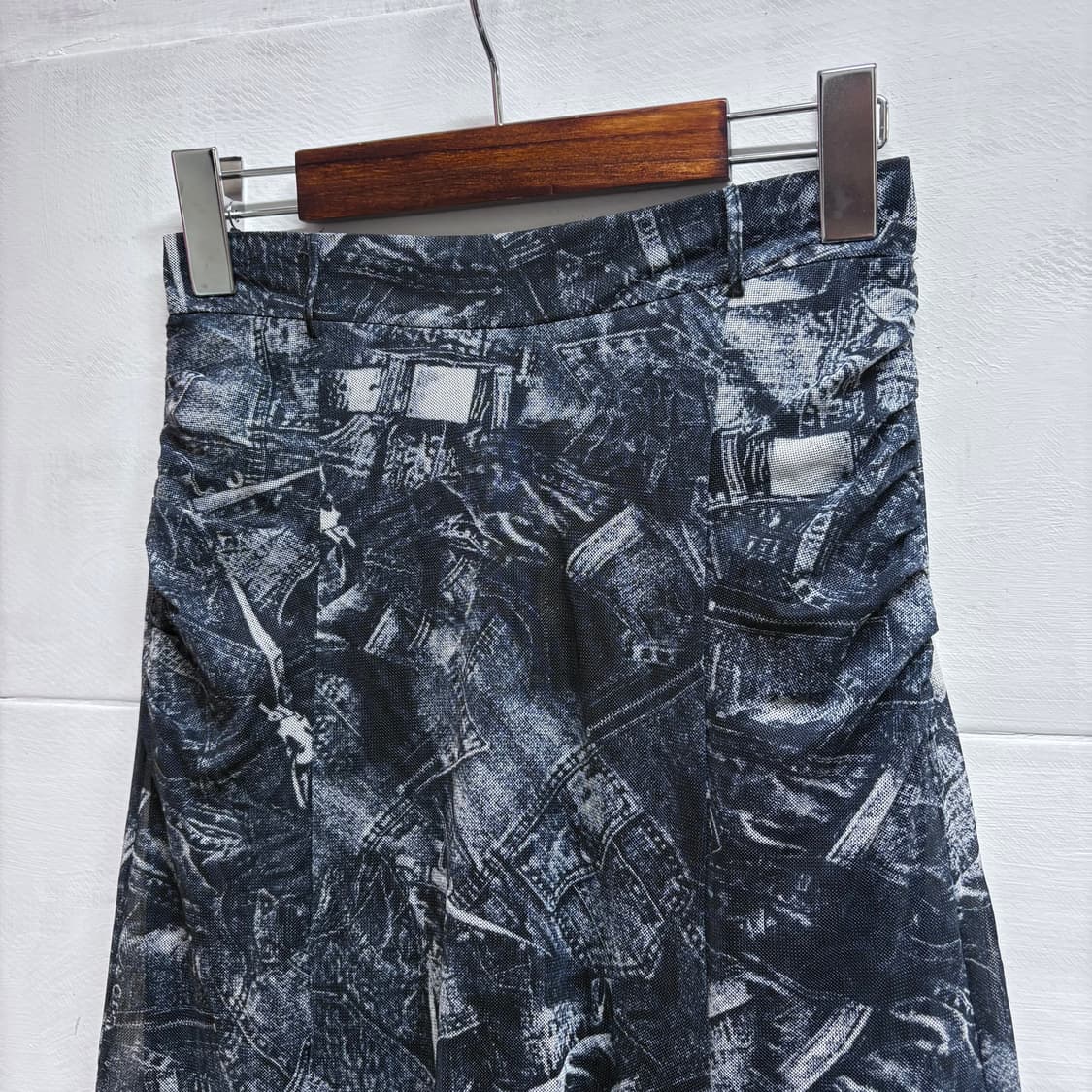 RAY CASSIN 언발 셔링 페어리 롱 스커트  JPN 상품이미지2