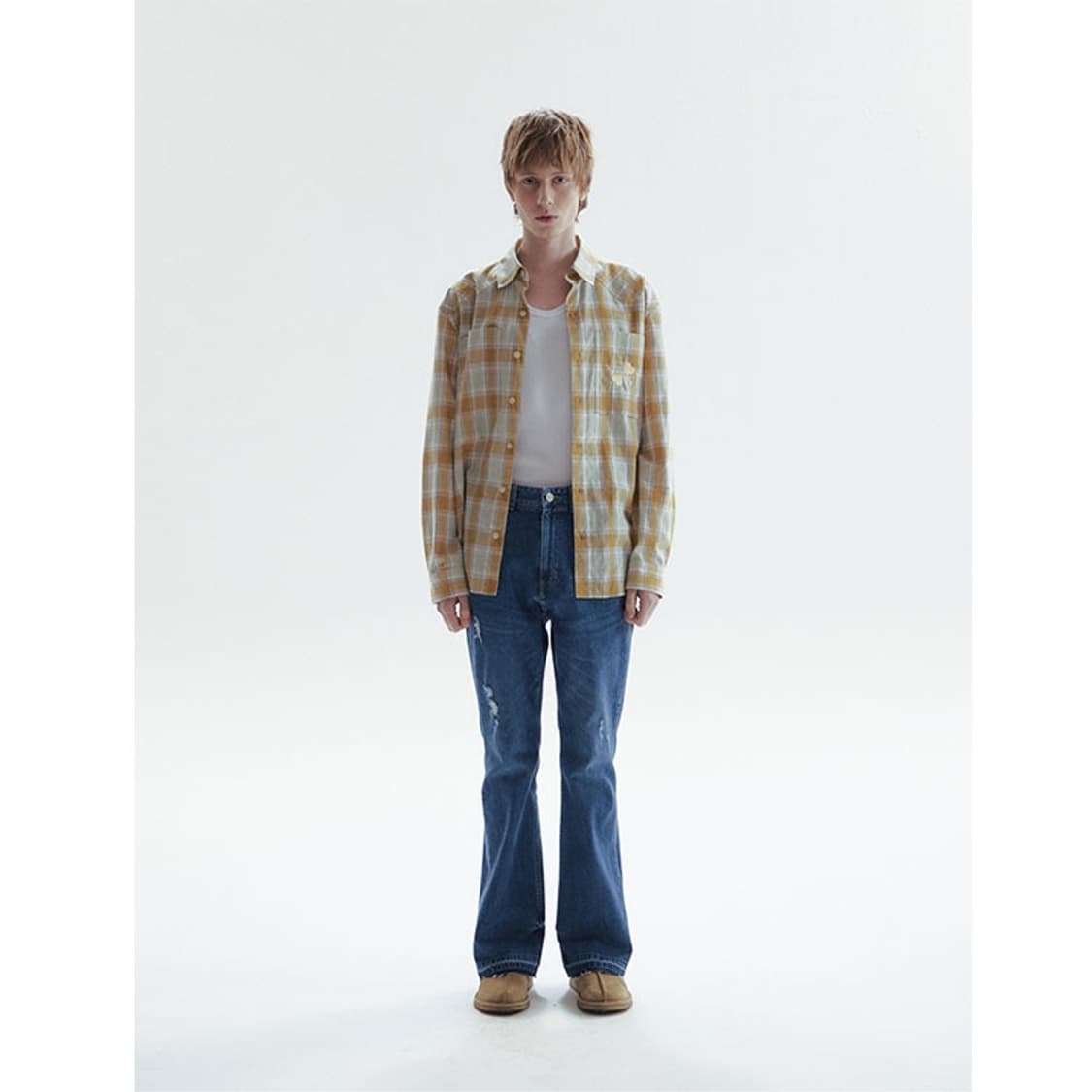 Boots Cut Flare Blue Jeans 부츠컷 플레어진 청바지 상품이미지4