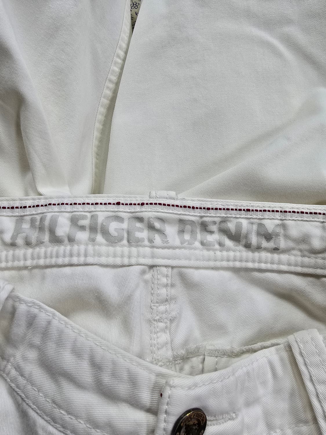 타미힐피거 화이트 카고 반바지  상품이미지3