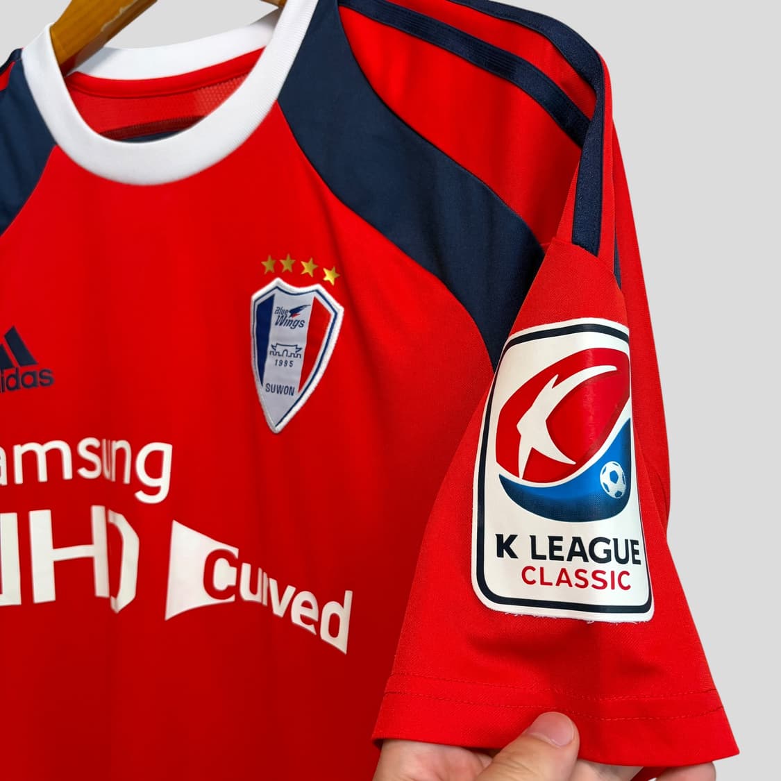 (115)아디다스 K리그 수원삼성 노동건 축구유니폼 상품이미지3