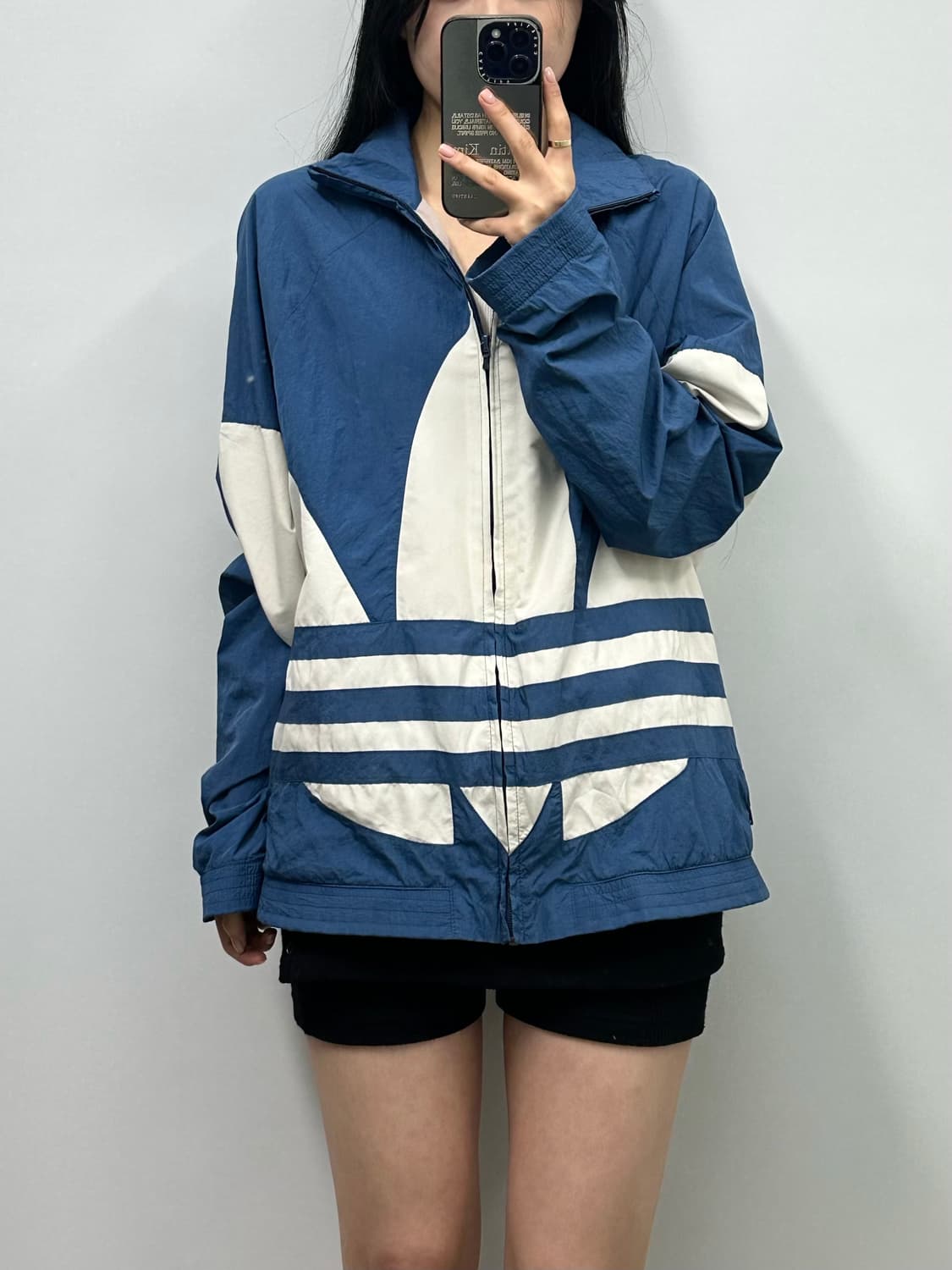 아디다스 빅 트레포일 우븐 바람막이 상품이미지1