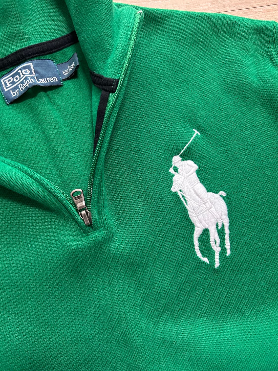 폴로 빅포니 반집업니트 상품이미지4