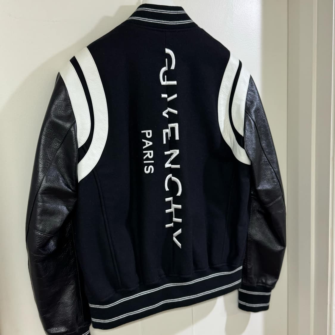 지방시 울 레더 스플릿 봄버 자켓 상품이미지6