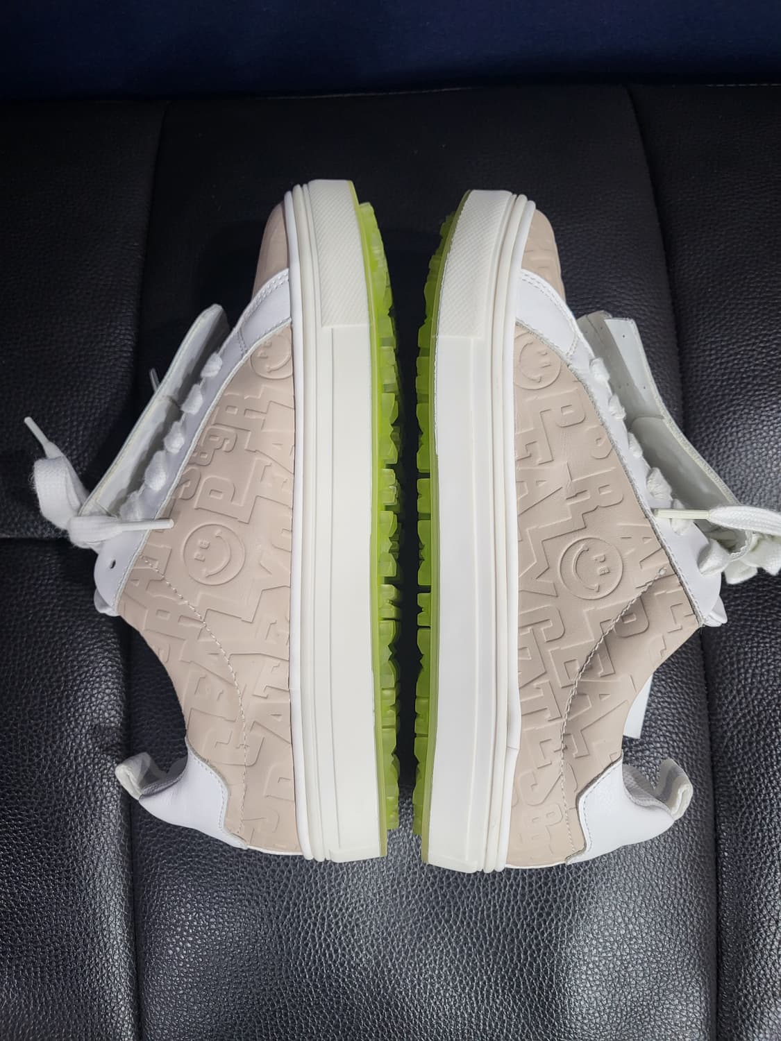 파리게이츠 스마일 태슬 엠보 로고 골프화(새상품) 상품이미지3