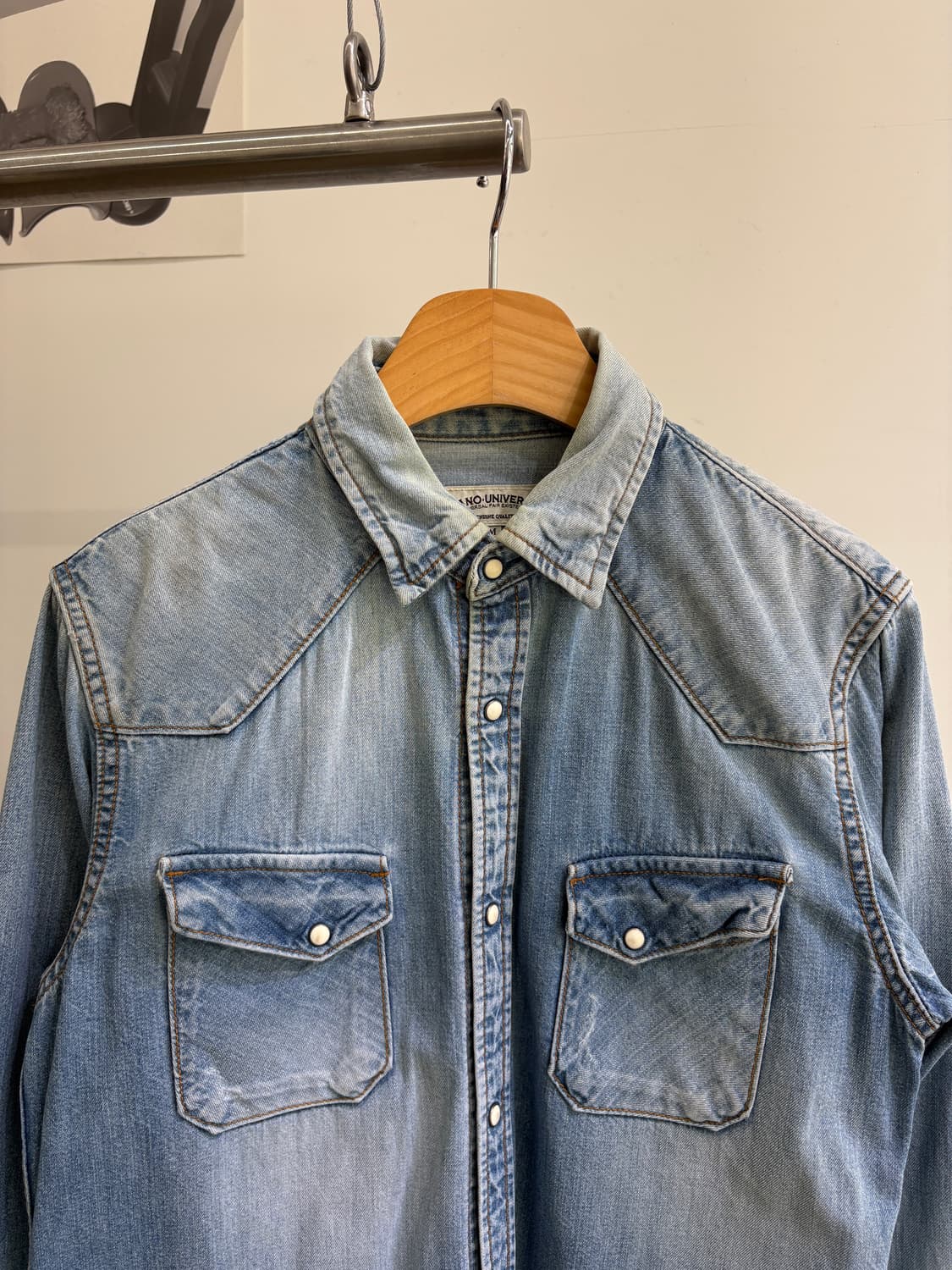 NANO UNIVERSE 데님셔츠 상품이미지2