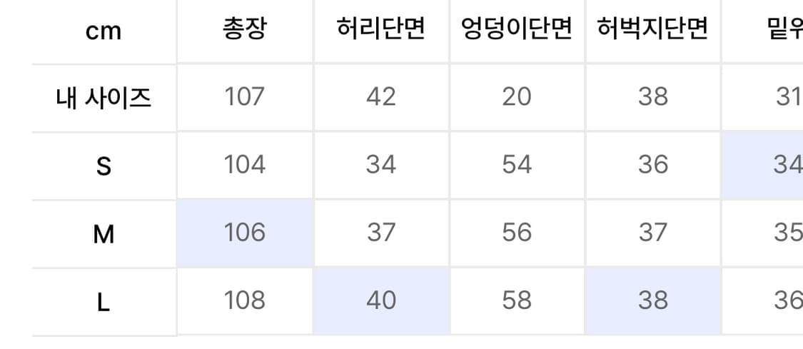 엑스톤즈 핑크색 파스텔 데님 팬츠 m 상품이미지3