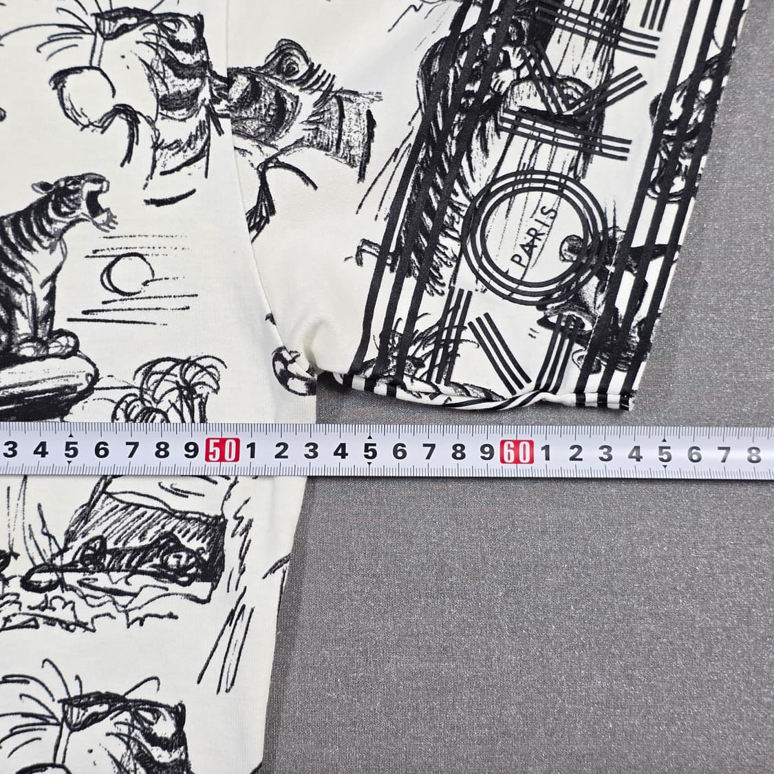 M) KENZO 겐조 디즈니 타이거 풀프린팅 반팔티셔츠 95-100 상품이미지6