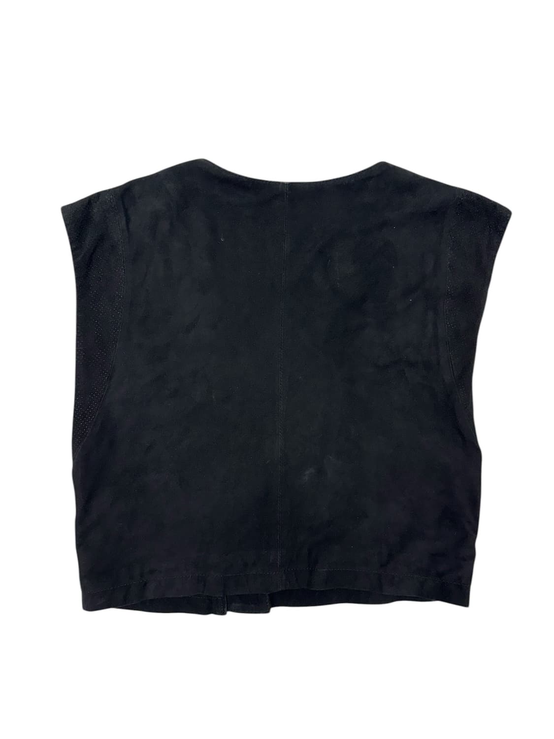 이로 스웨이드 지퍼 베스트 상품이미지5