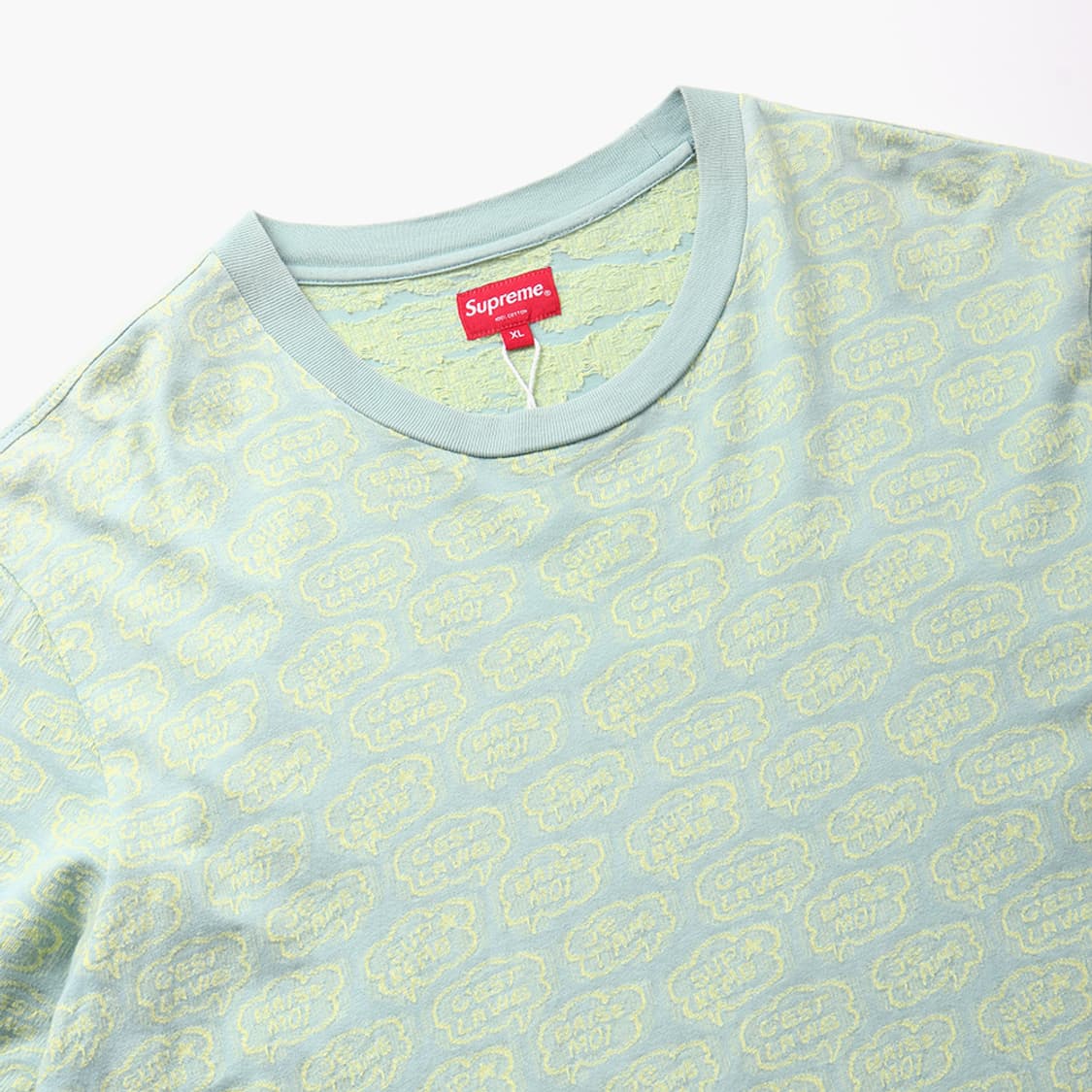 Supreme Word Bubble Jacquard S/S Top 상품이미지4
