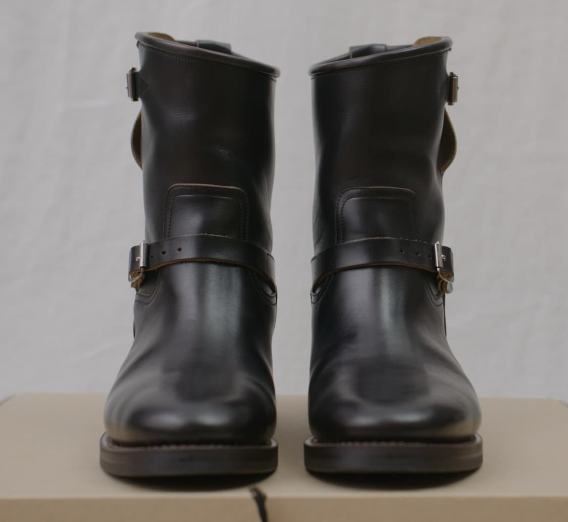 올드조 엔지니어 부츠 홀스벗 블랙 차심 8.5 상품이미지1