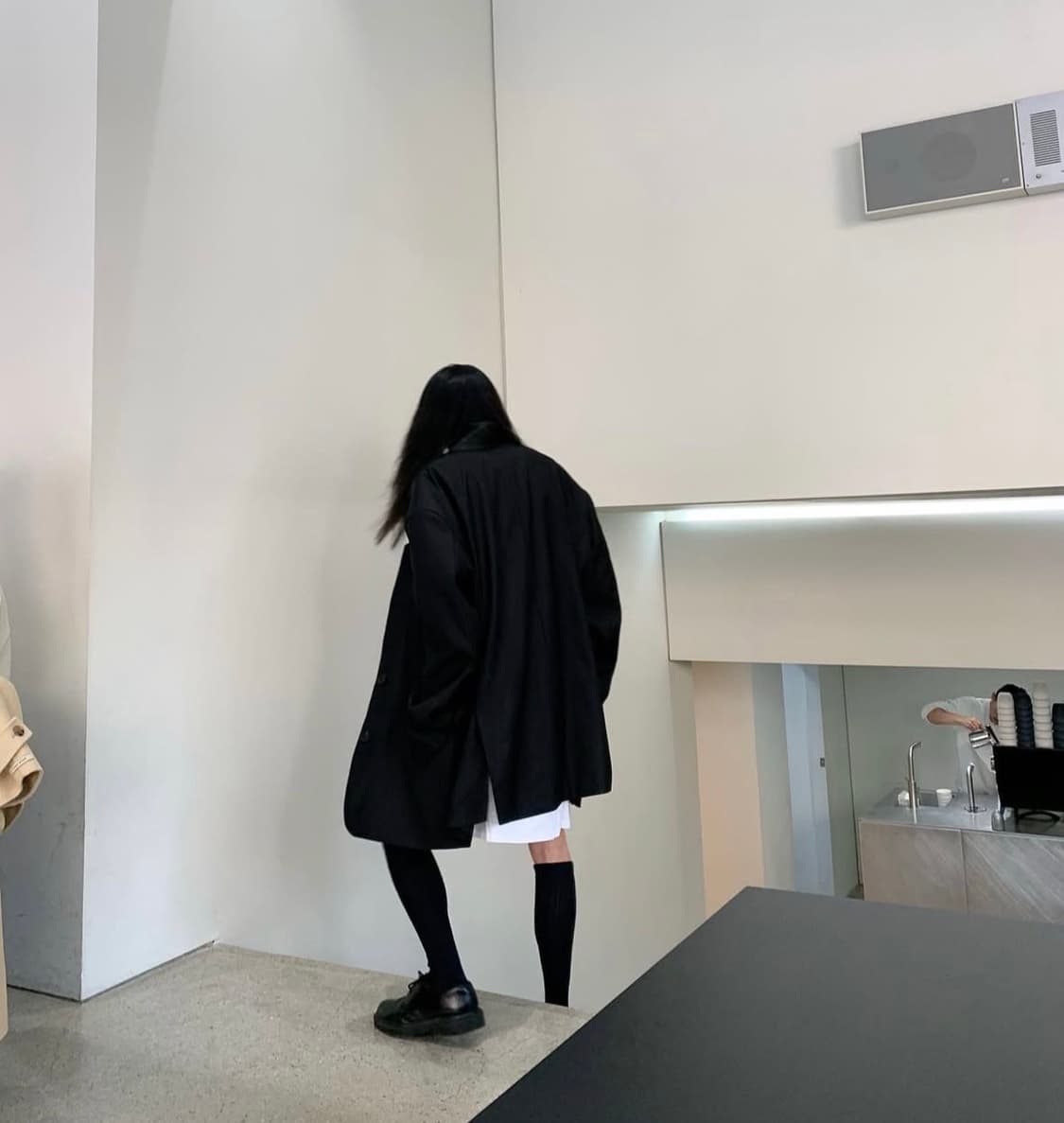 Amu 20ss 유니섹스 오버사이즈 블레이저 상품이미지3