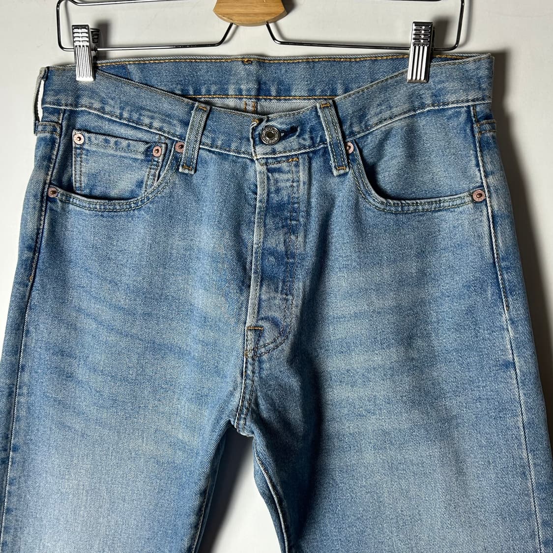 [Levi's] 리바이스 501 워시드 데님팬츠 상품이미지3