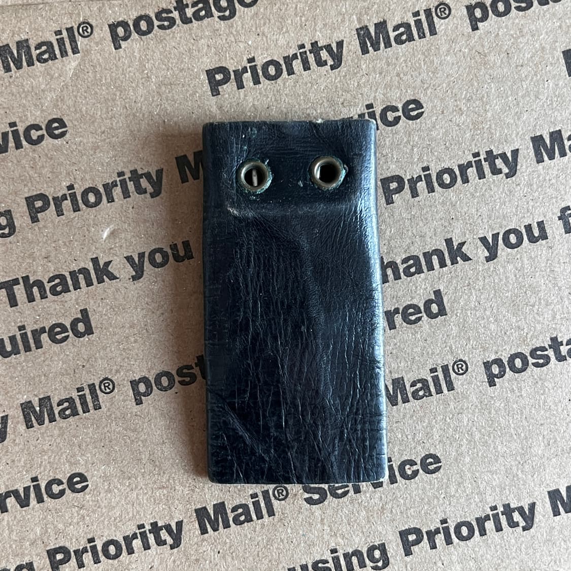 90s vtg Leather Key Holder 상품이미지3