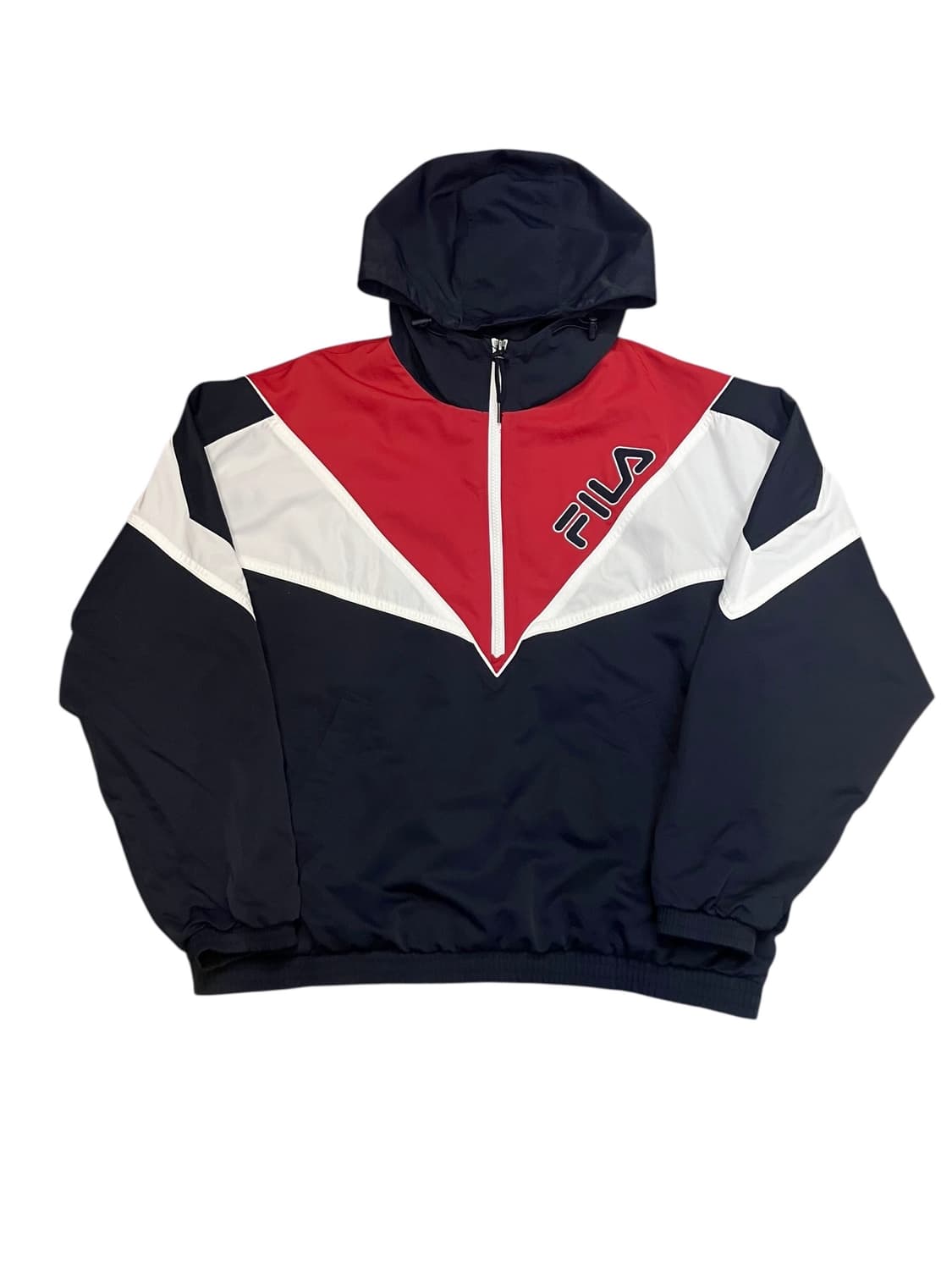 휠라 아노락 후드 점퍼 맨투맨 블랙 L  #csz2908  상품이미지3