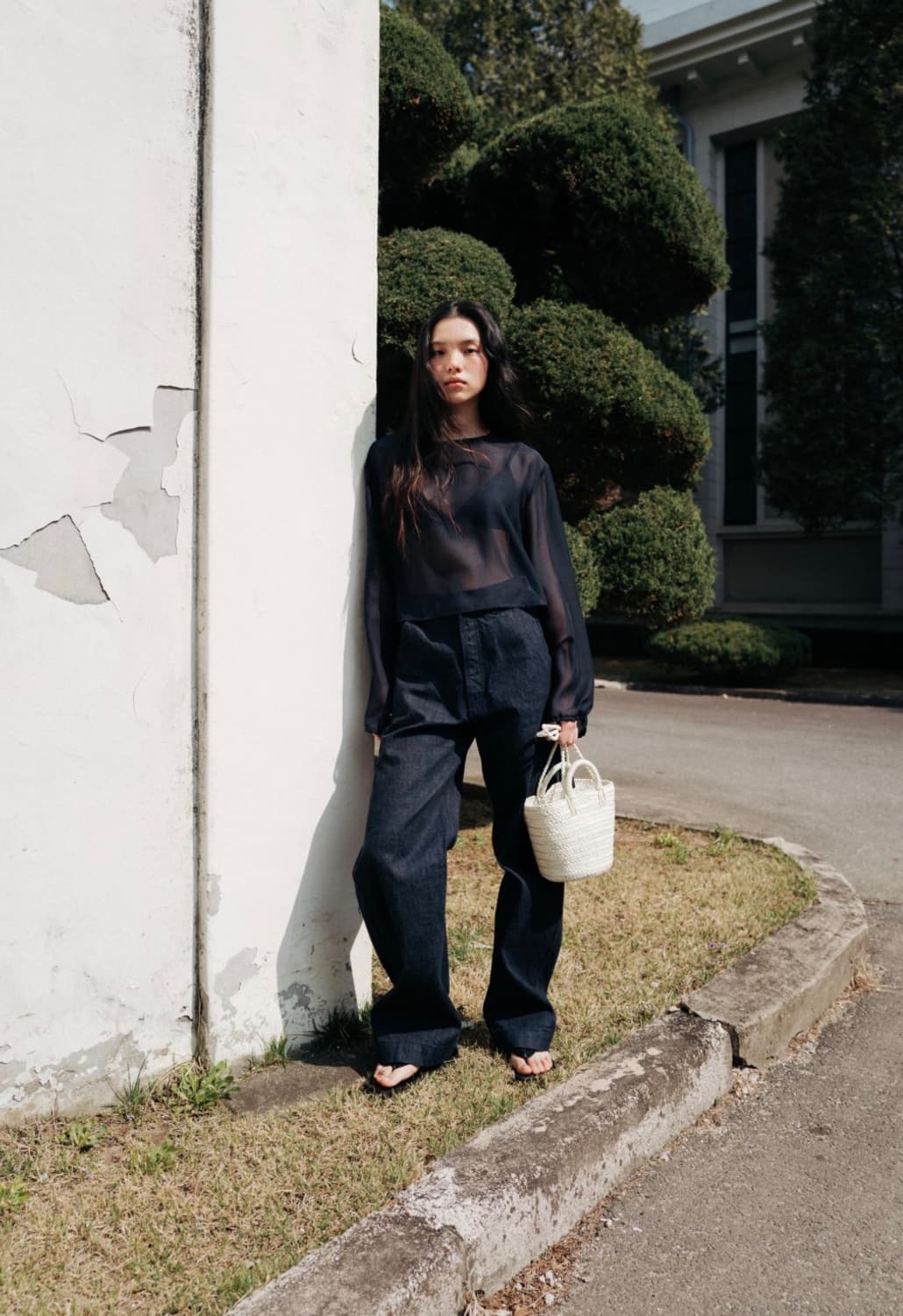 MONOHA crop blouse 상품이미지3