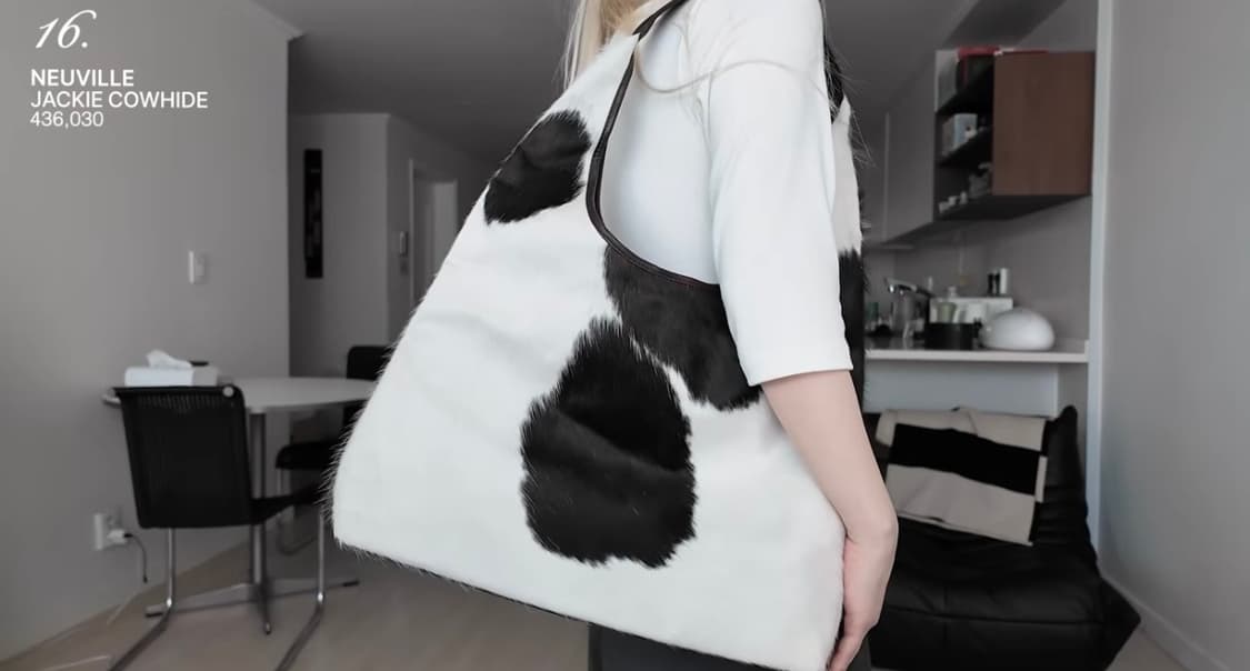 Neuville jackie cowhide bag 뉴빌 재키백 상품이미지1