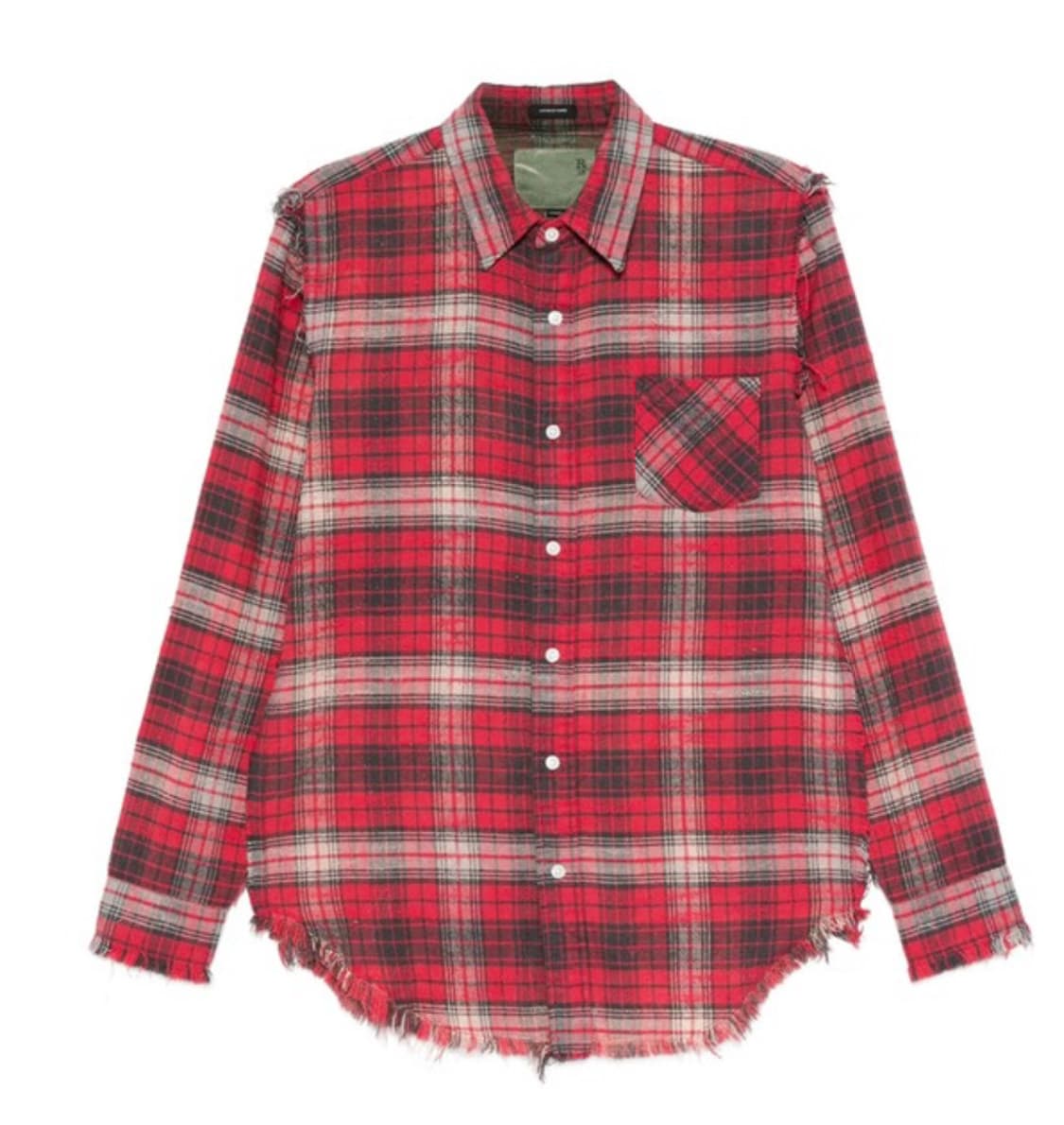 R13 SHREDDED SEAM SHIRT (L사이즈) 상품이미지4