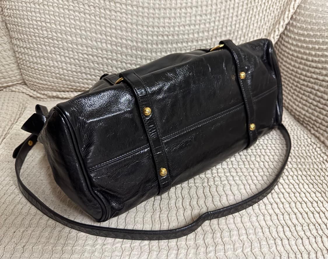 미우미우 비텔로 럭스 보우 사첼백 토트백 숄더크로스백 상품이미지5