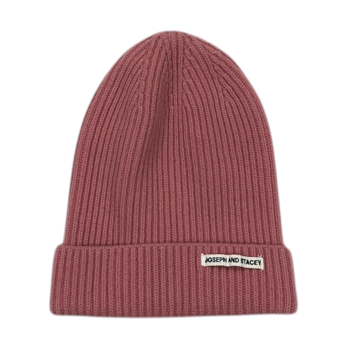 조셉앤스테이시 캐시미어 볼륨 비니 모자 핑크 상품이미지1