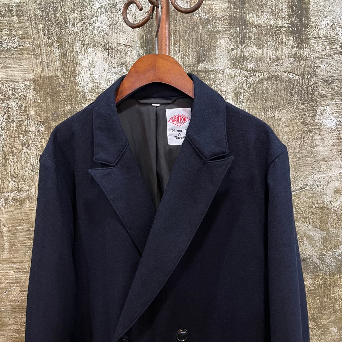 단톤 더블 브레스트 울 자켓 상품이미지2