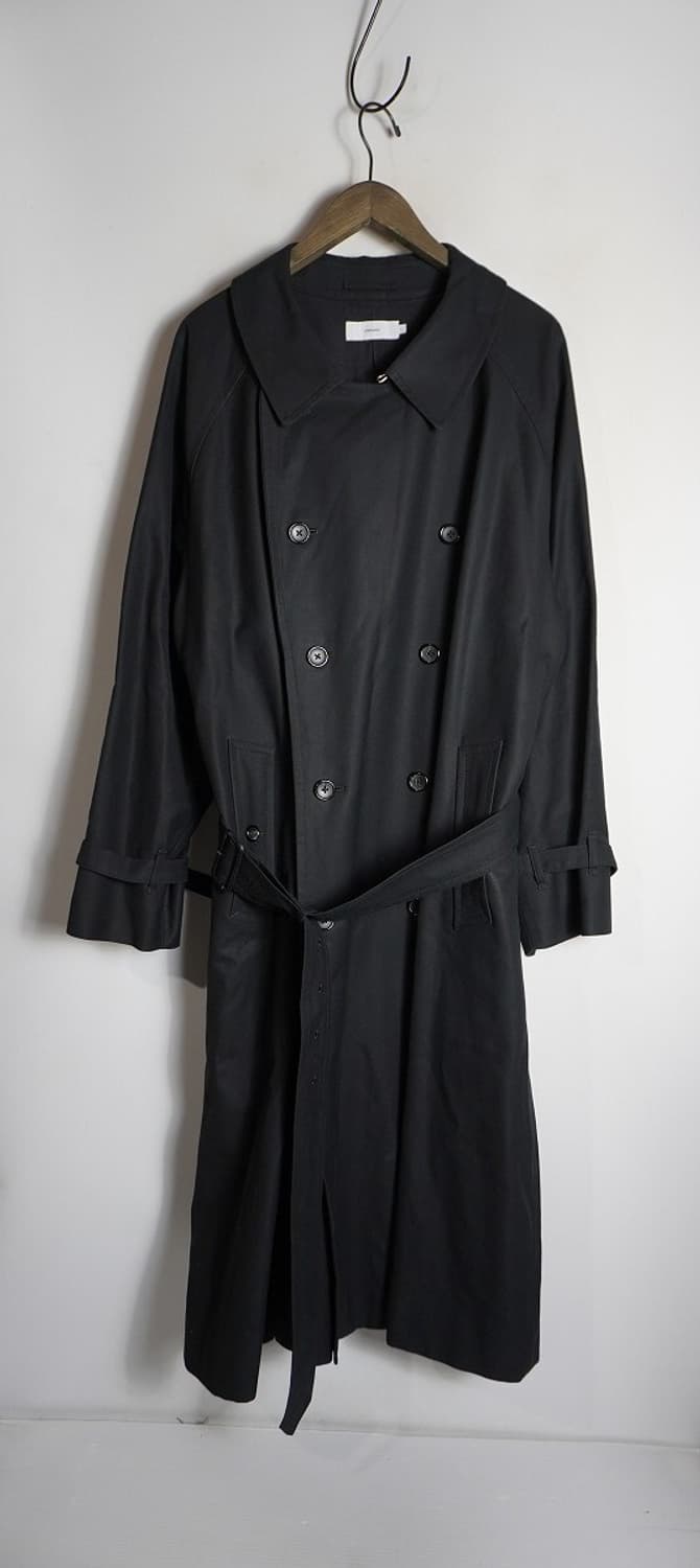 그라프페이퍼 Double Cloth Peach Trench Coat 상품이미지3