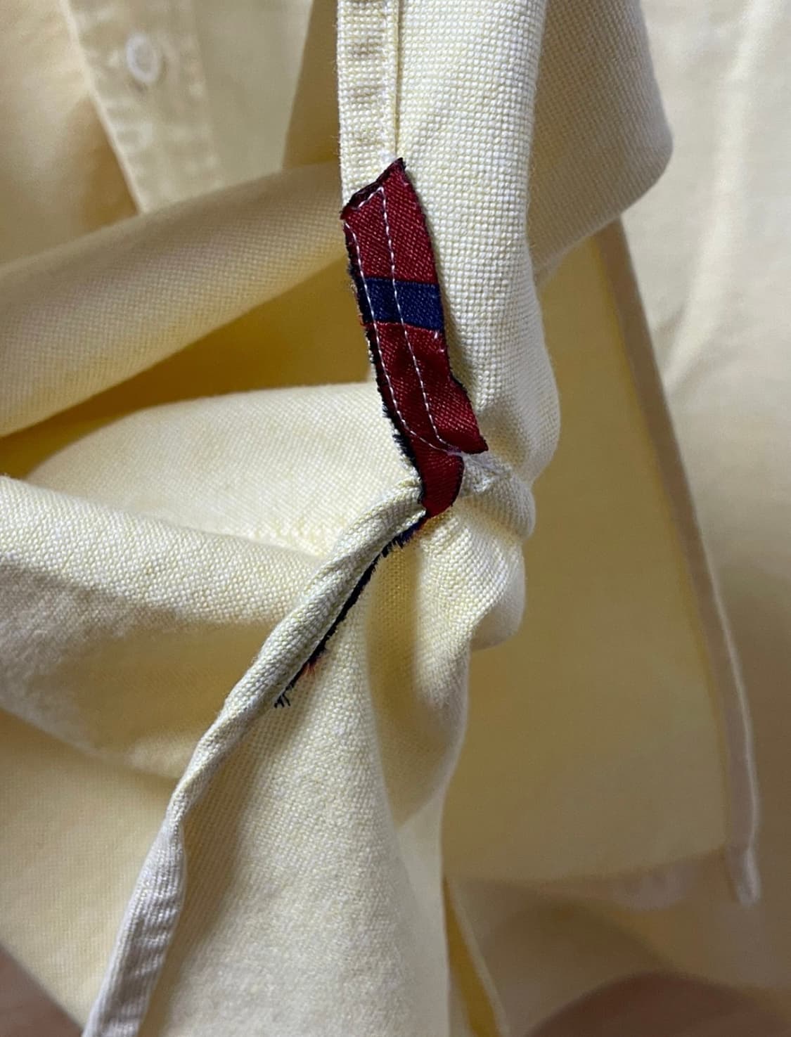 폴로 솔리드 셔츠 CLASSIC FIT lemon 상품이미지4