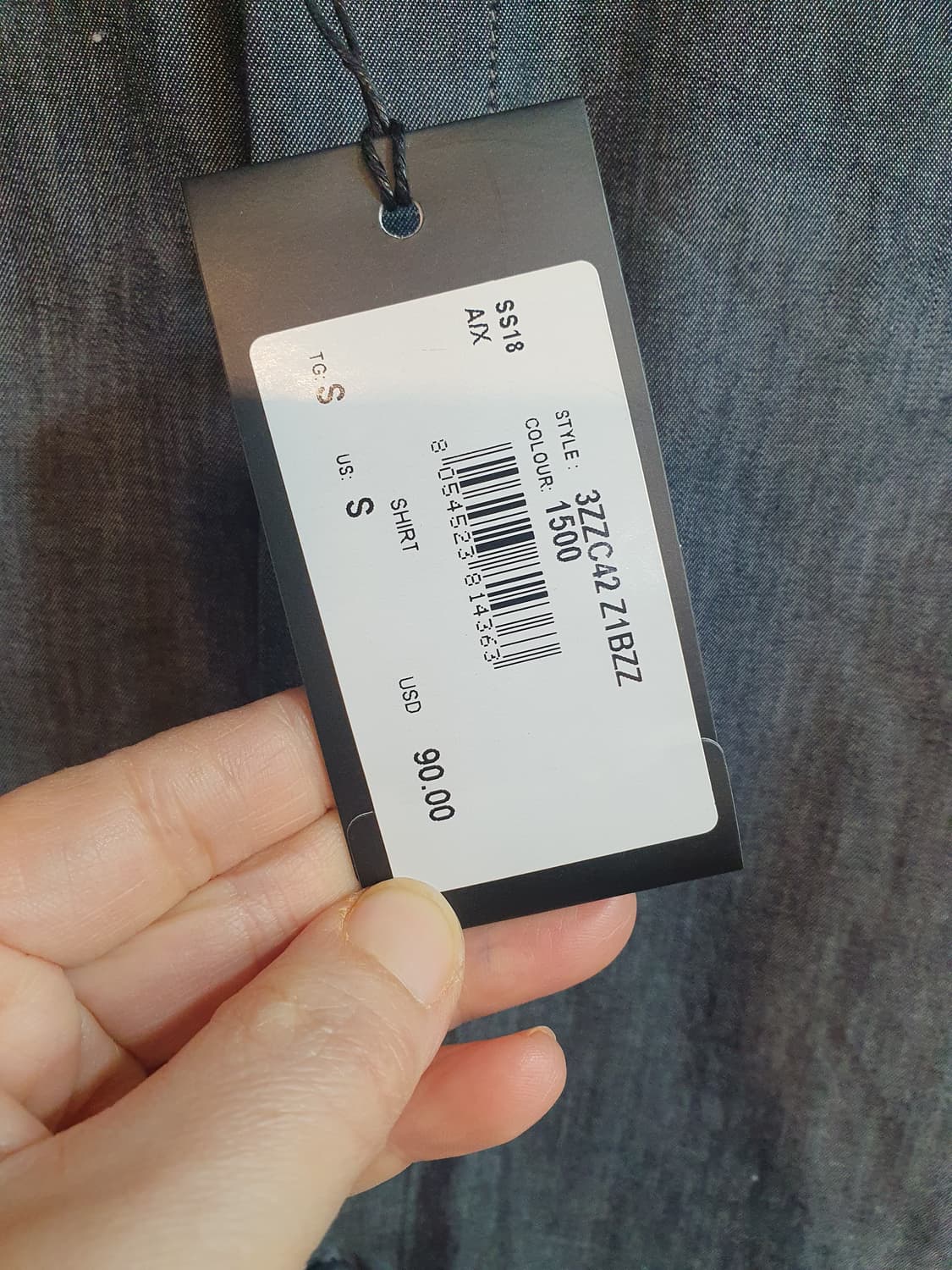 새상품)Armani Exchange 남성 셔츠 S 상품이미지5