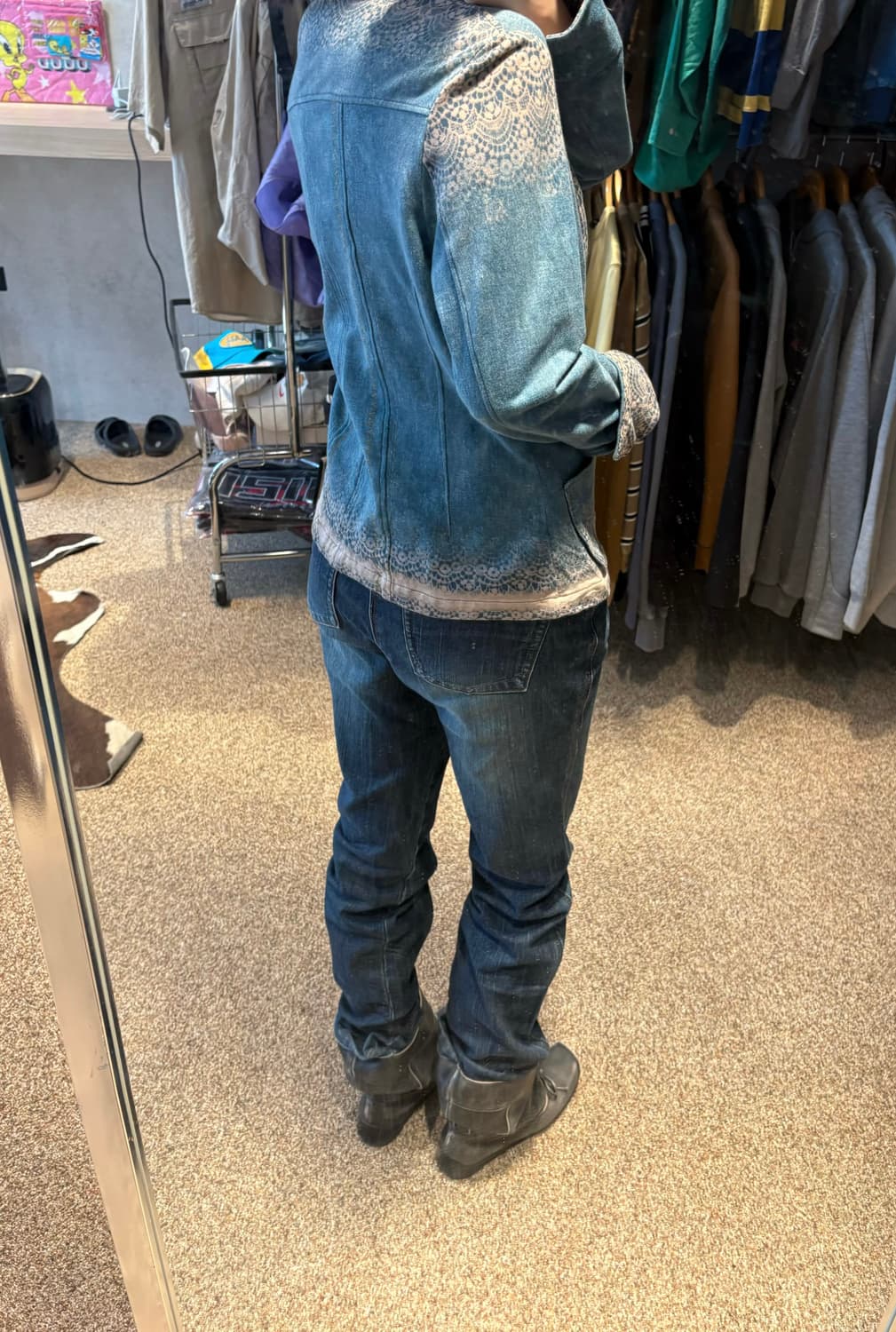 Vintage denim jacket 상품이미지7