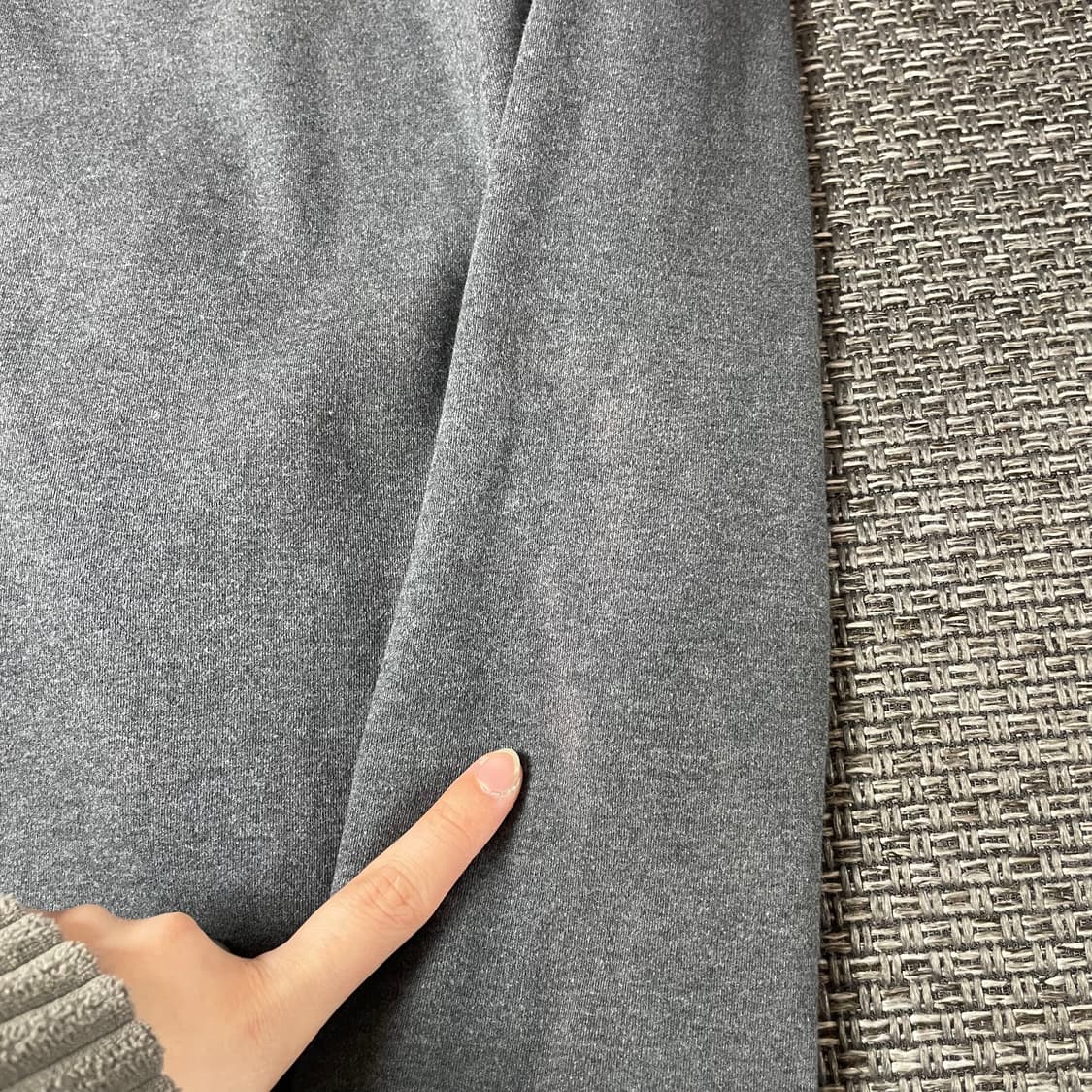 베티붑 그레이 빅프린팅 후드티 95 상품이미지5