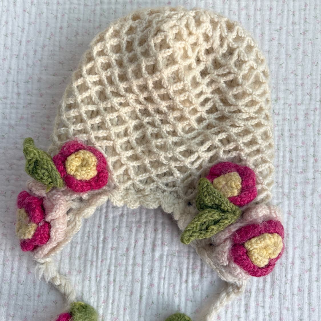 JPN/ 이어플랩비니 크로셰비니 모리걸비니 모리룩비니 상품이미지2