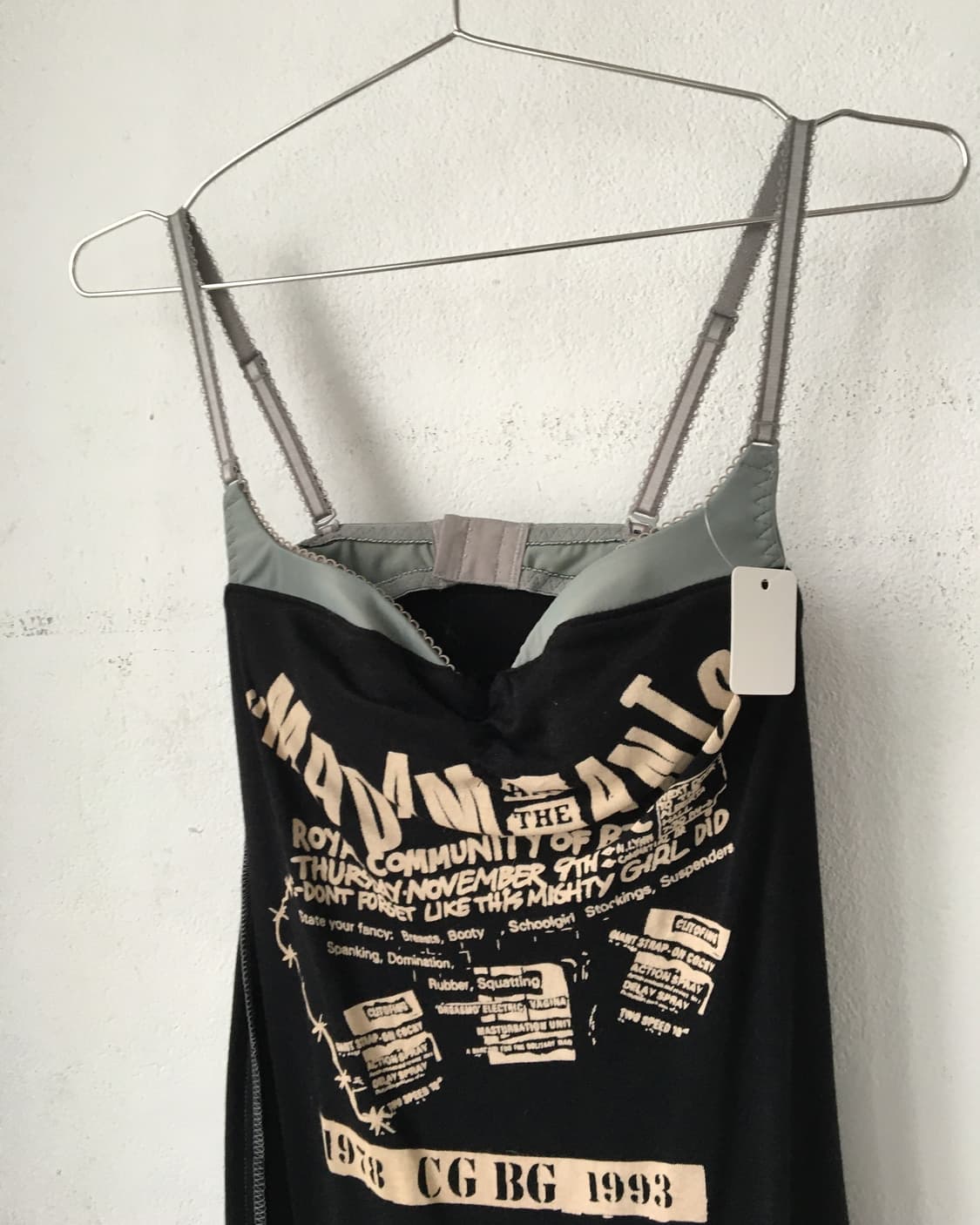Layered point printing sleeveelss 상품이미지5