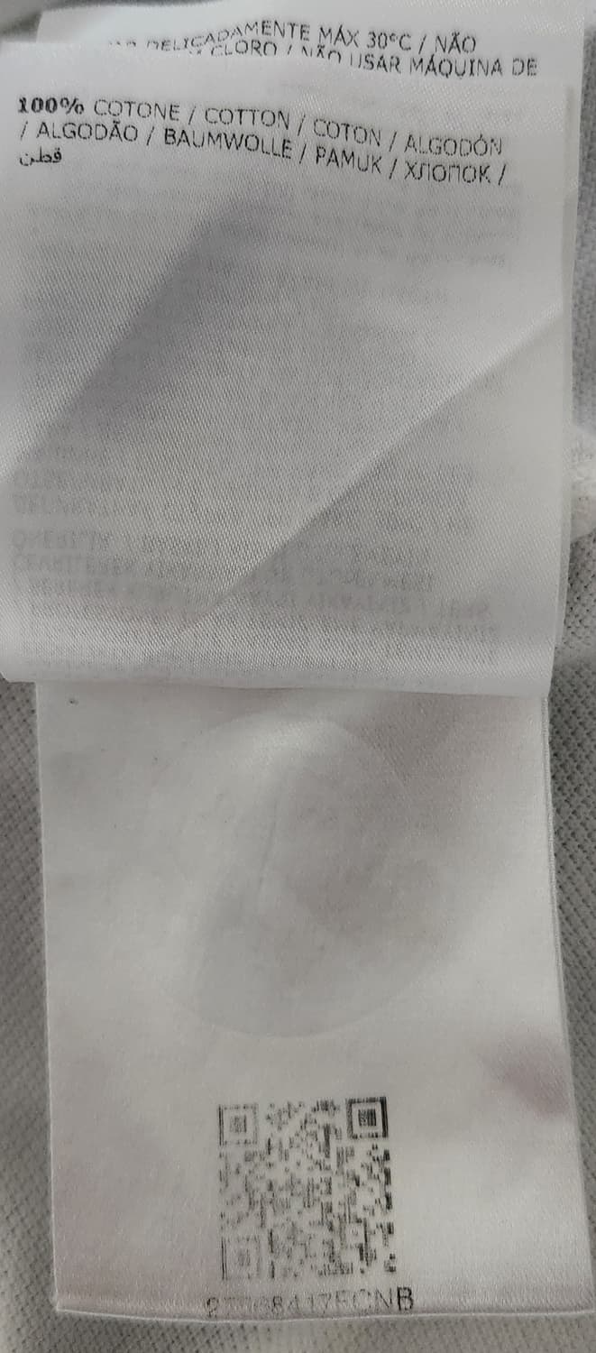 몽클레어 정품 카라 반팔 폴로티 L (95-100) 상품이미지6