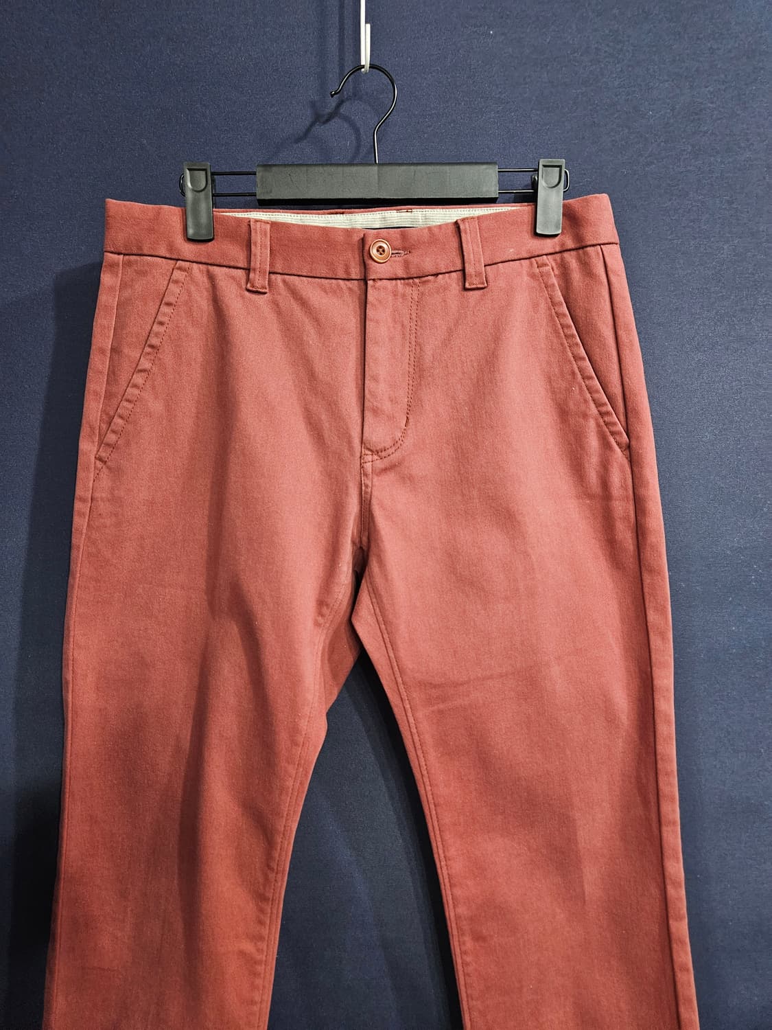 시리즈 다크레드 남성 허리 30 면바지  상품이미지7