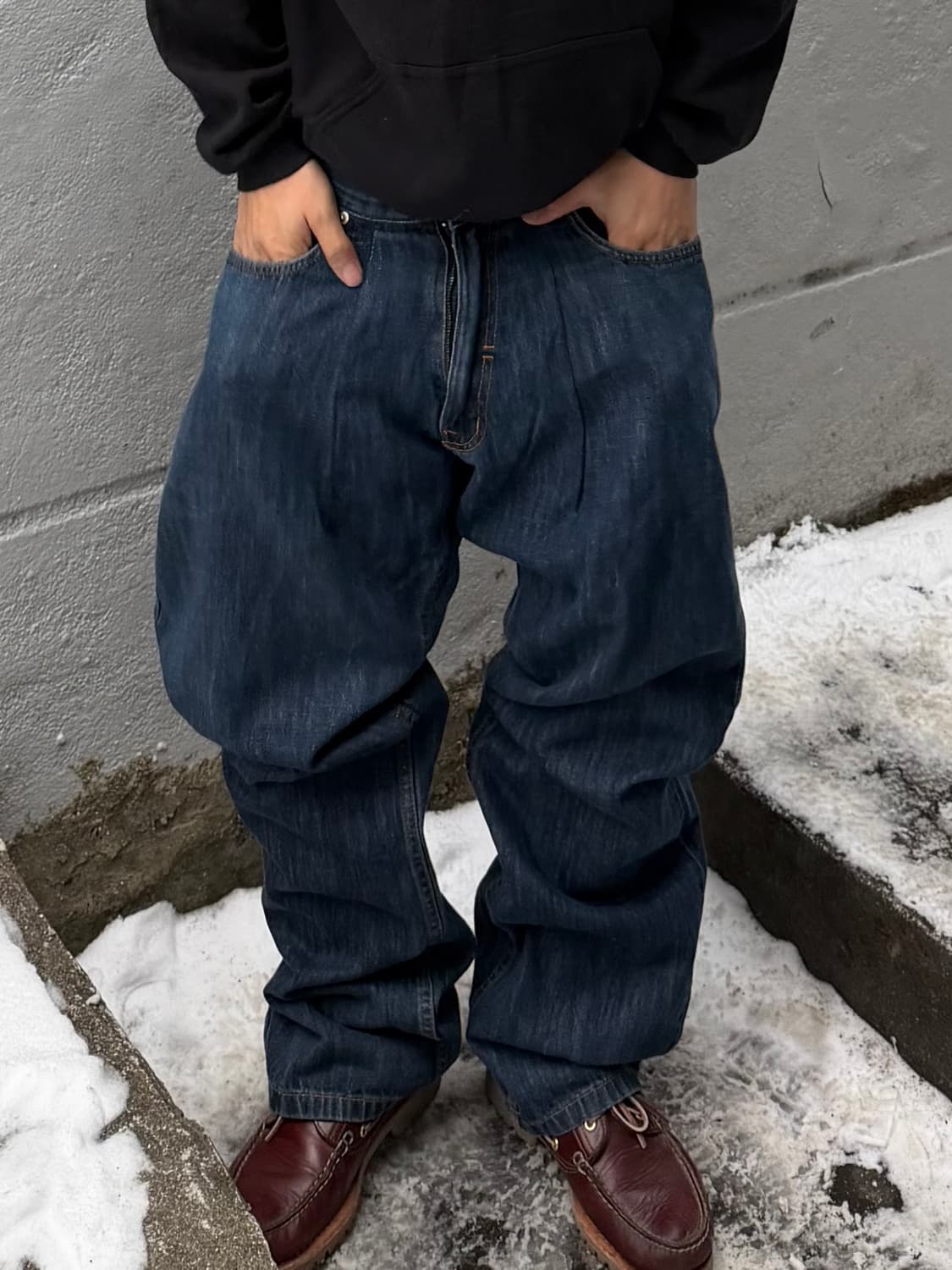 빈티지 로카웨어 자수 힙합팬츠 상품이미지3