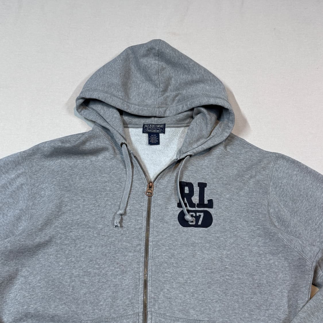 M) 폴로 랄프로렌 진스 RL67 그레이 후드 집업 상품이미지3