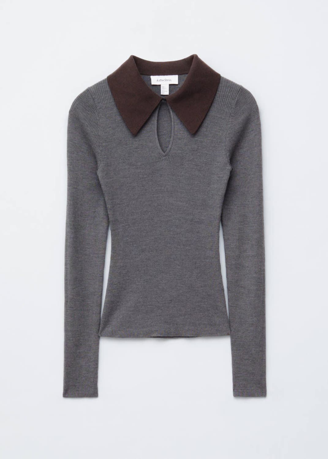 앤아더스토리즈 배색 니트 M 새상품 상품이미지2