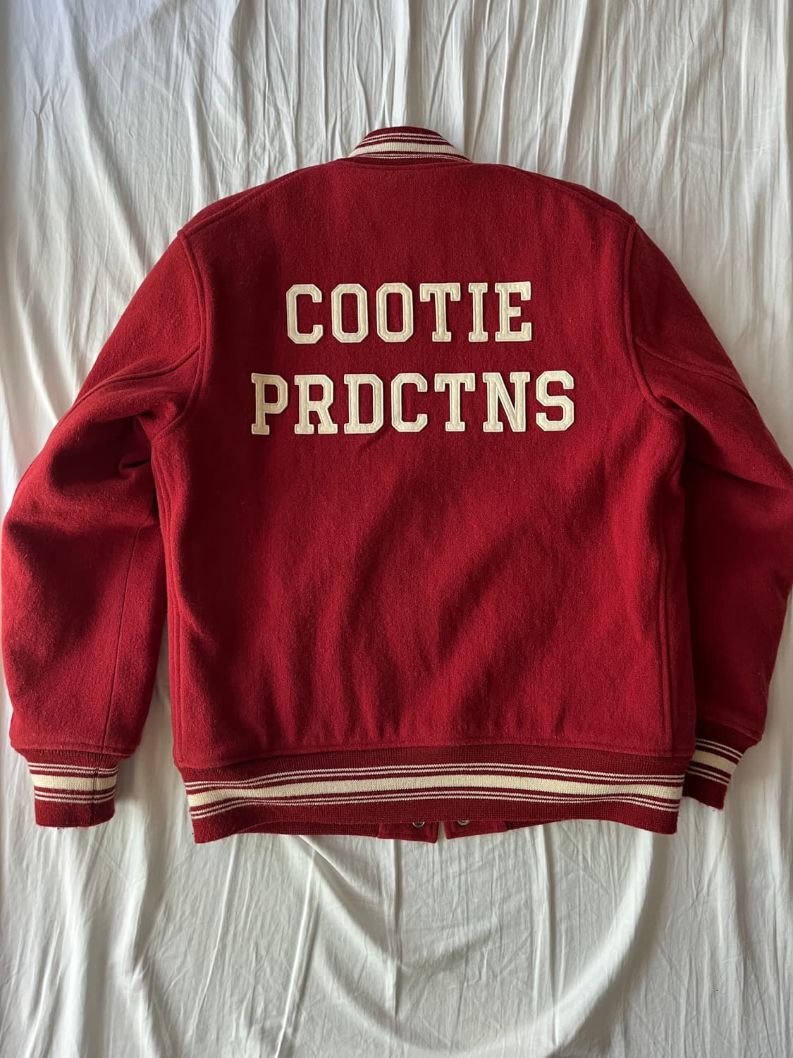 [M]쿠티 프로덕션즈 COOTIE PRODUCTIONS 바시티 상품이미지2