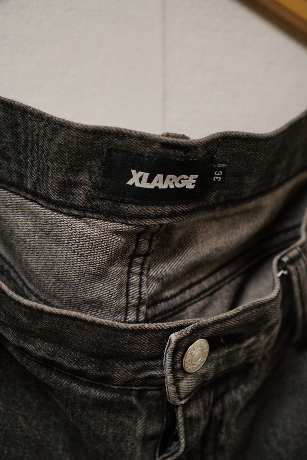 Xlarge 36사이즈 야자수 자수바지 상품이미지3