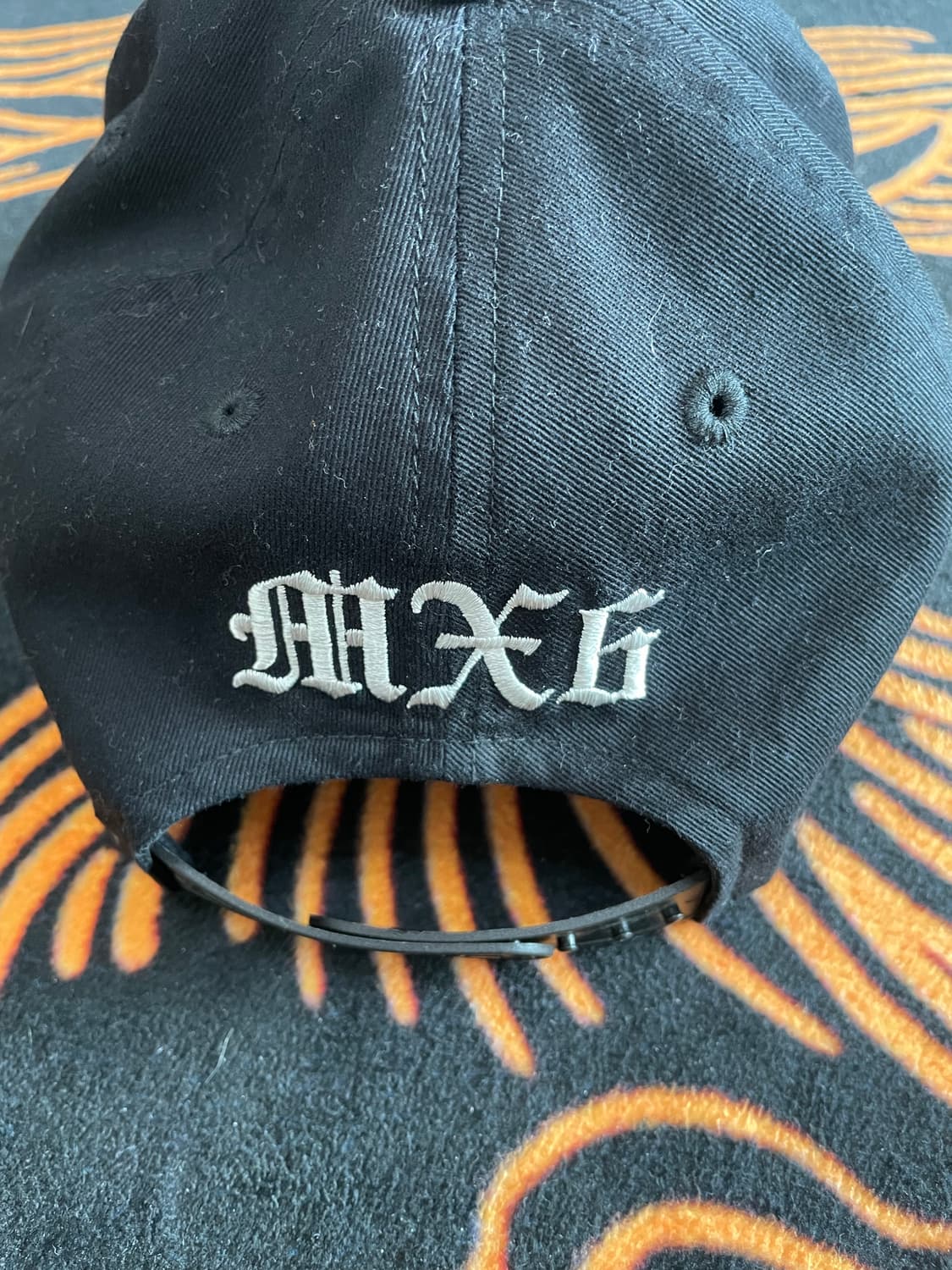 saint mxxxxxx 세인트 미카엘 24aw 6패널 캡 블랙 상품이미지5