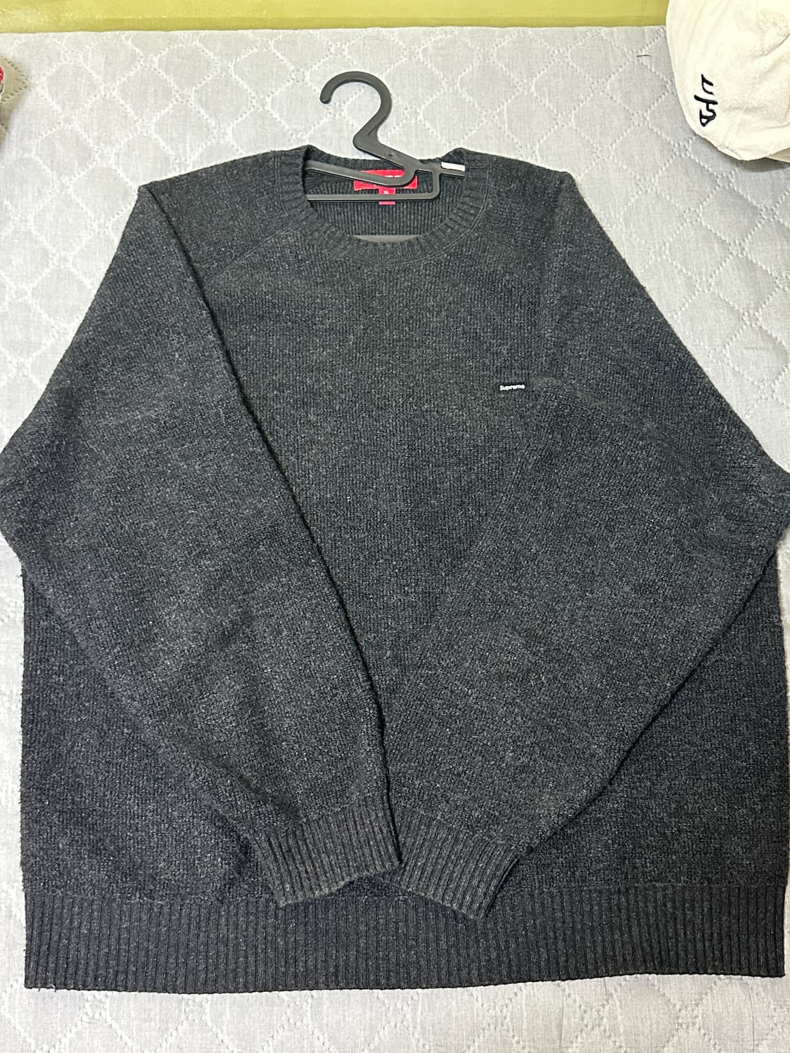 24FW 슈프림 테리 스몰 박스로고 니트 상품이미지1