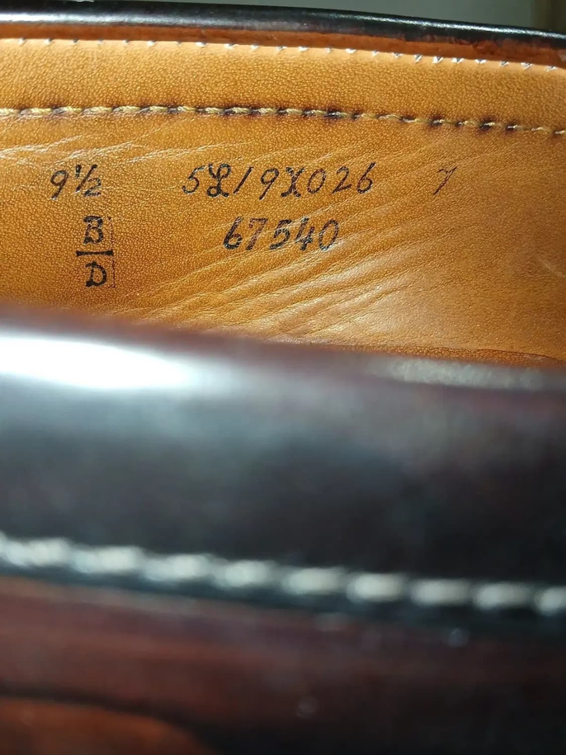 [판매]ALDEN 67540 LHS 알든 라벨로 쉘코도반 페니로퍼9.5 상품이미지8