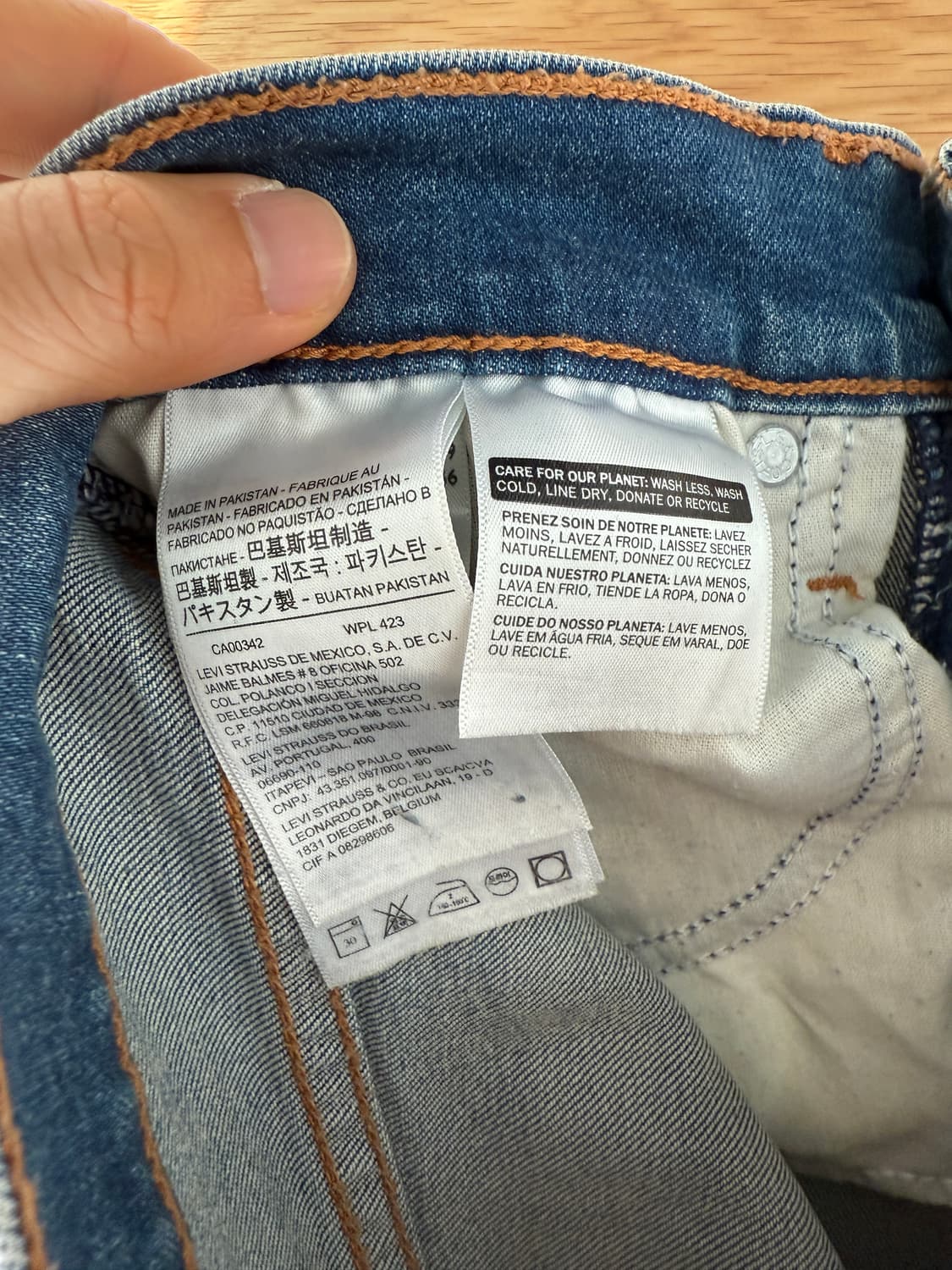 리바이스(Levi's) 데님 팬츠 상품이미지8