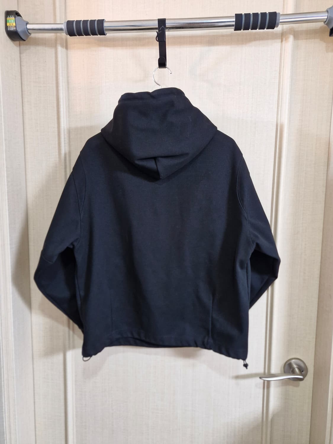 일꼬르소 포켓 후드티 세미오버 블랙 M 상품이미지2