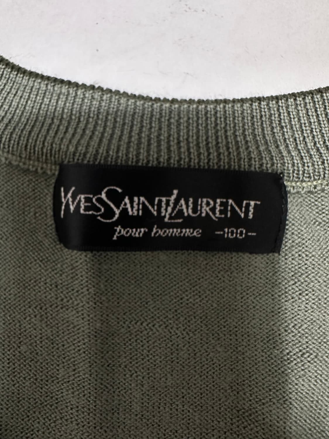 YSL 입생로랑 니트 조끼 베스트 상품이미지5
