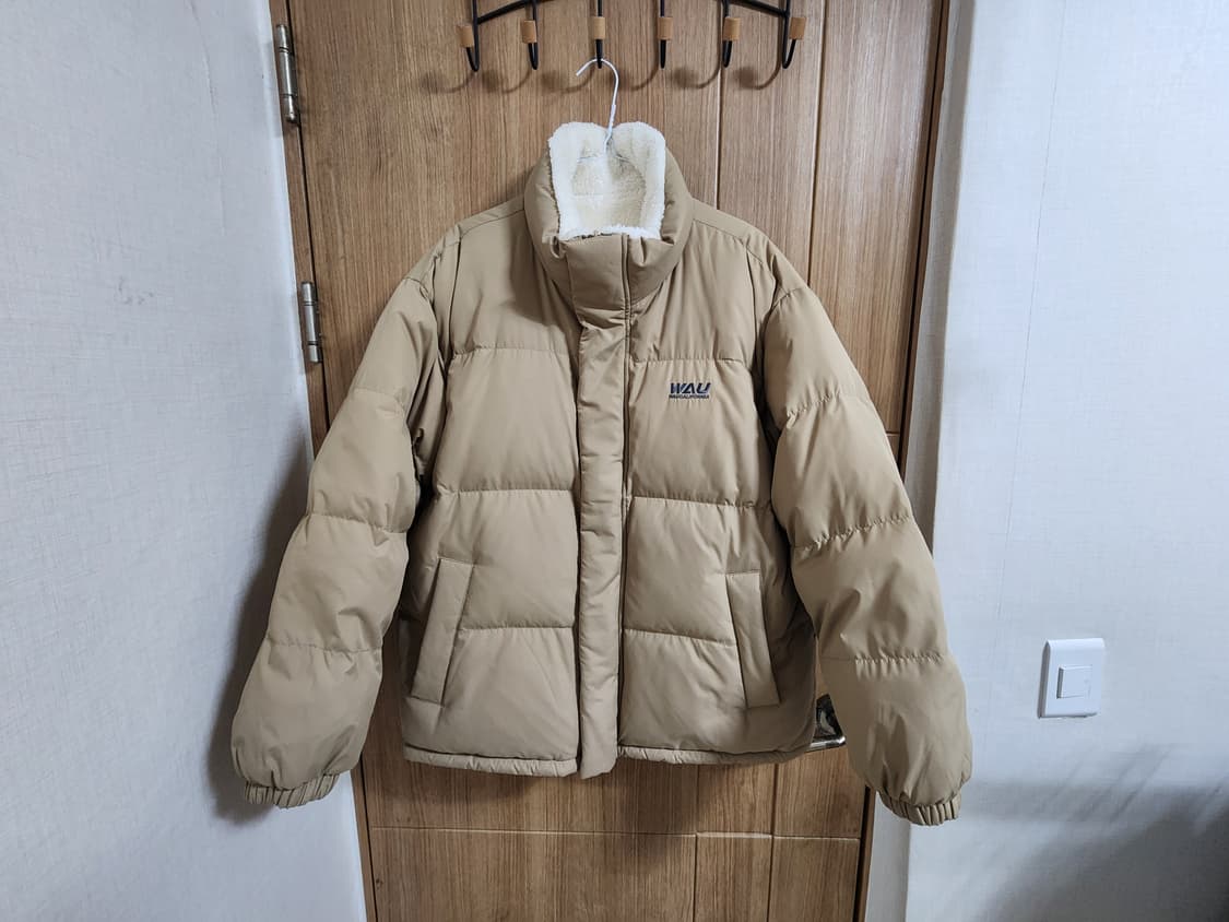 (L)후아유 양면 보아 플리스 패딩 점퍼 상품이미지4