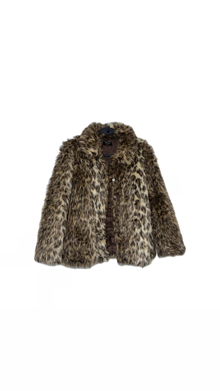 leopard fur jacket 상품이미지1