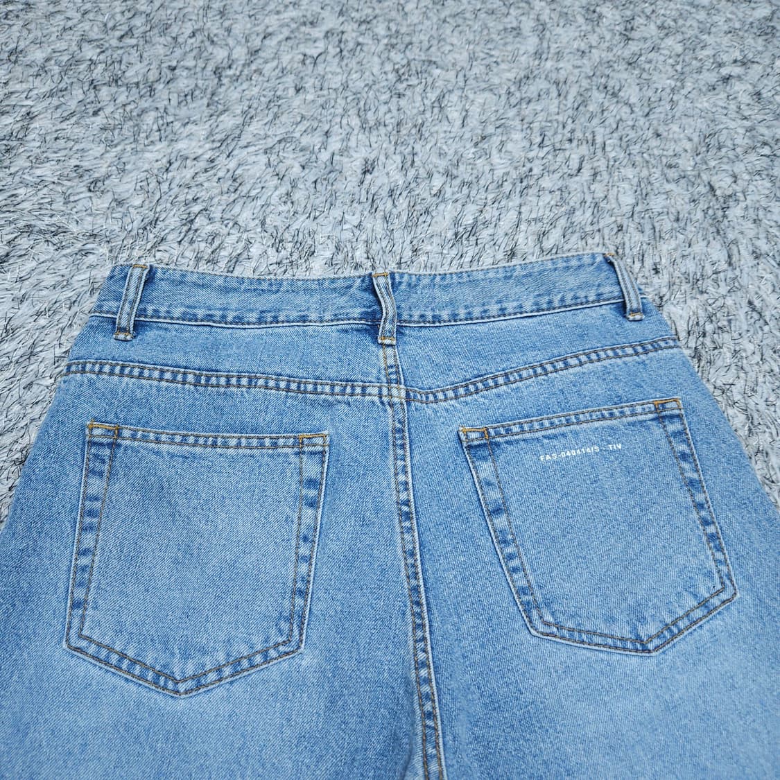 페이탈리즘) 30(46) 남자 일자청바지 연청바지 / 왕눈이샵 상품이미지6