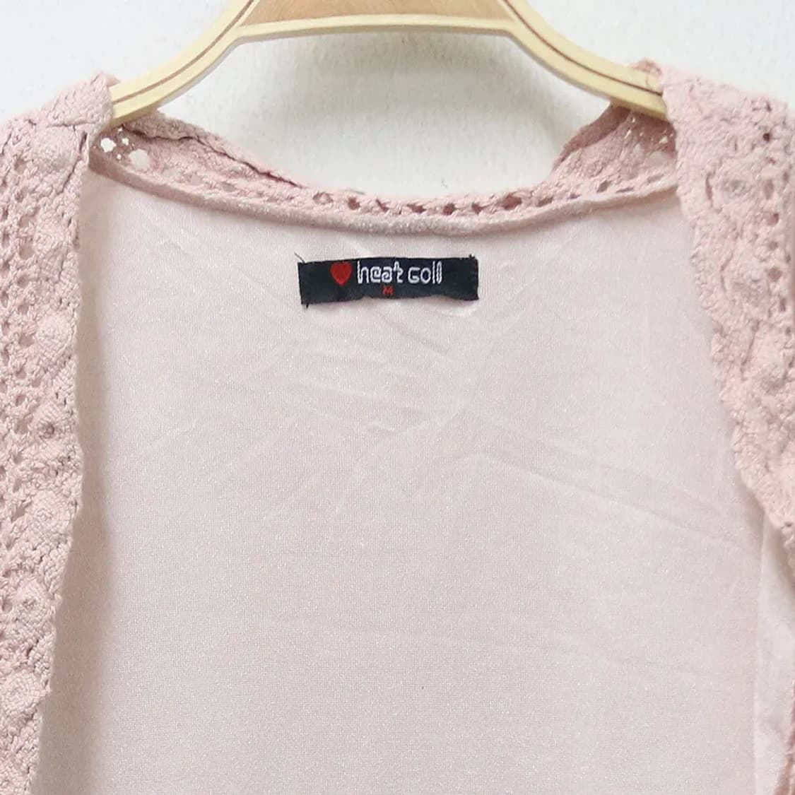 HEAT COIL 히메갸루 핑크 벨벳 볼레로 60775 상품이미지3